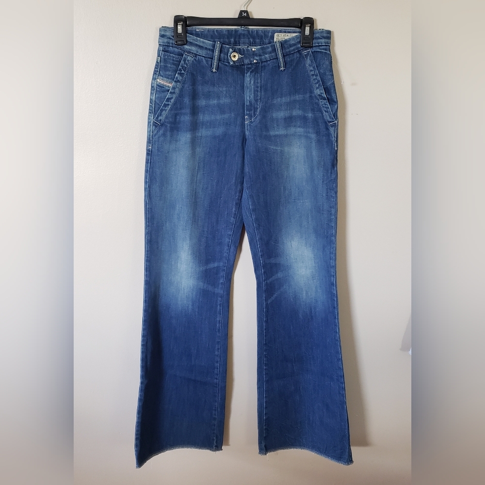 NWT DIESEL Flairlegg Women's Denim Jeans Size 27